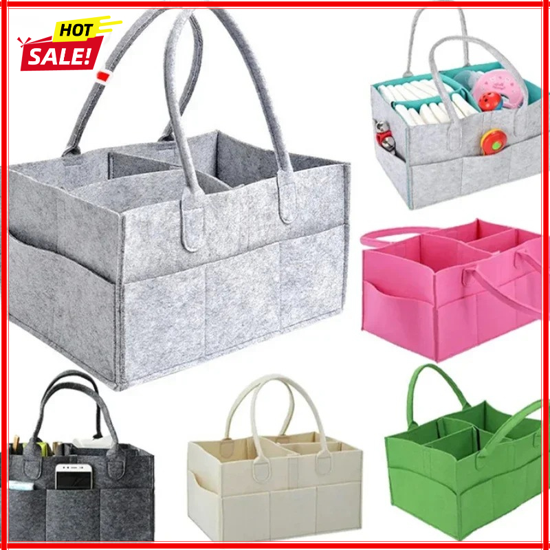 Baby Nursery Unisex - Baby diaper ball bag Organizer Portable