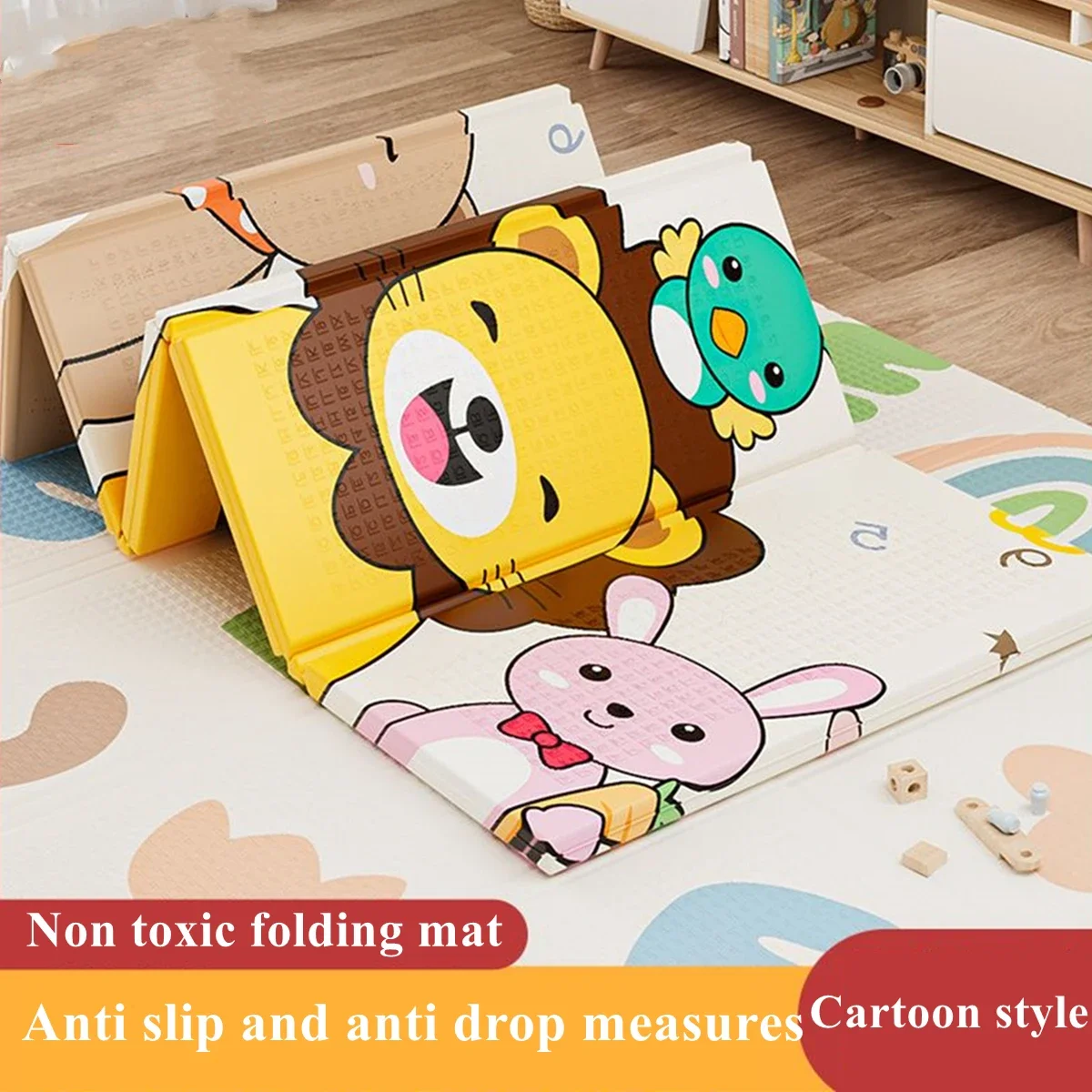 Non-Toxic Baby Play Mat Foldab - Baby Nursery Mat recension och pris