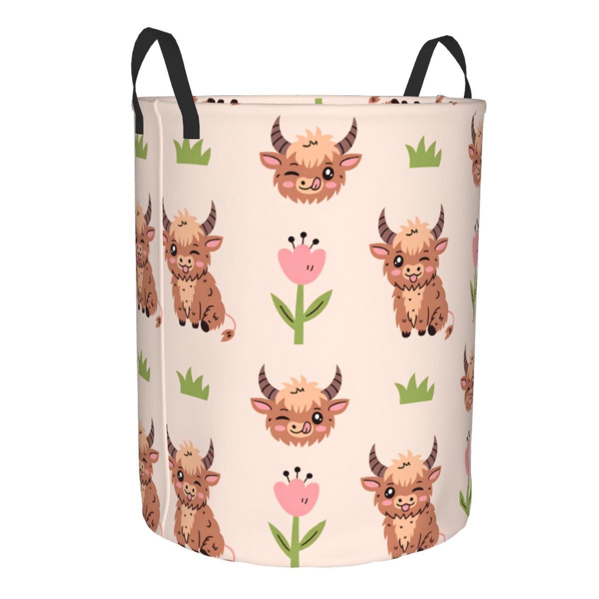 Cute Baby Highland Cows Laundr - Baby Nursery Laundry Hamper recension och pris