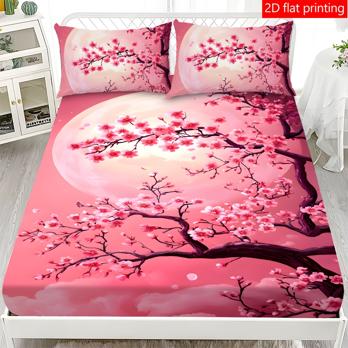 Pink Moon Cherry Blossom Tree  - Baby Nursery Themes recension och pris