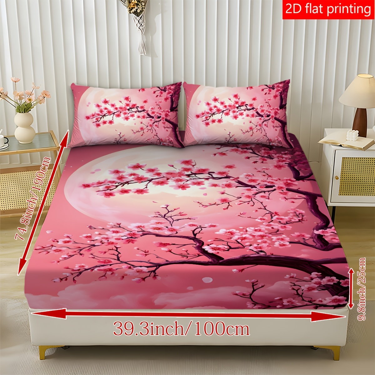 Pink Moon Cherry Blossom Tree  - Baby Nursery Themes recension och pris