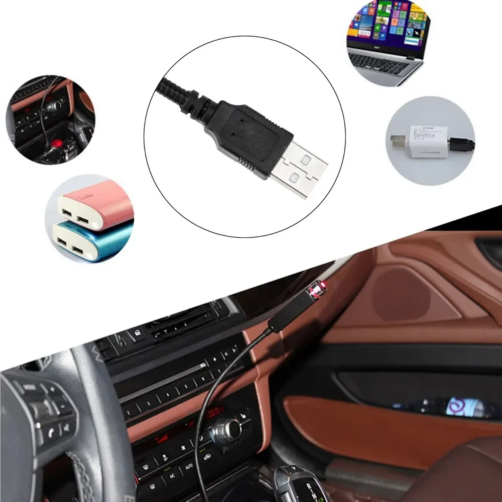 QXNY 1pcs Mini LED Car Roof St - Night Light Projector Stars recension och pris