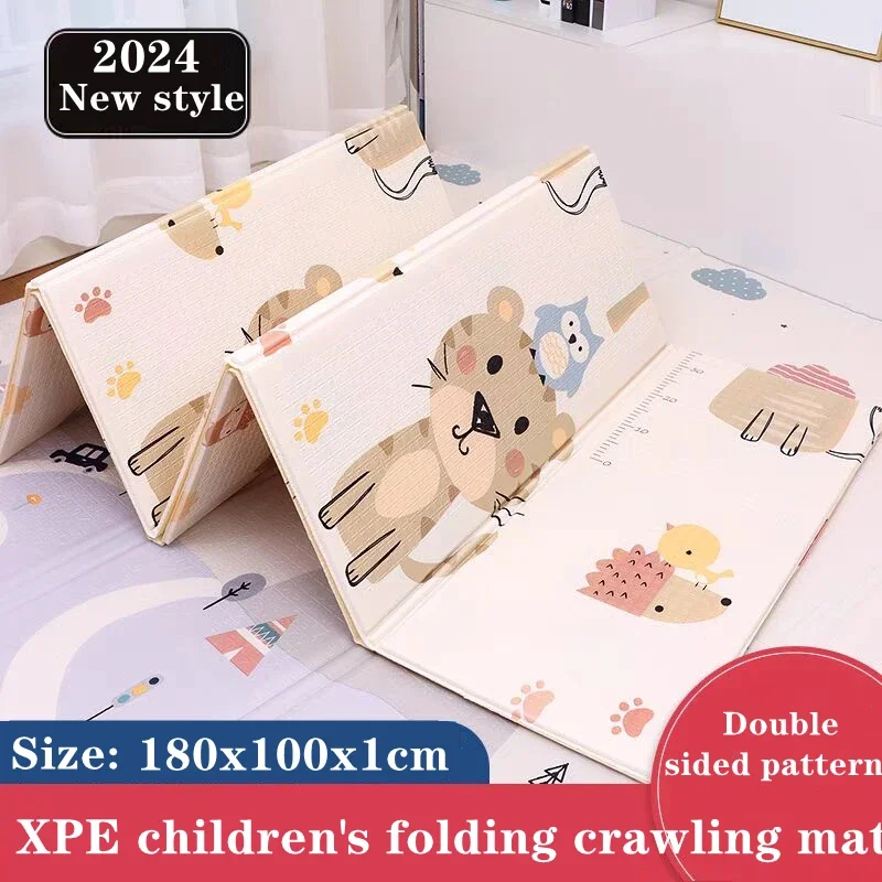 Educational Foldable Baby Play - Baby Nursery Mat recension och pris