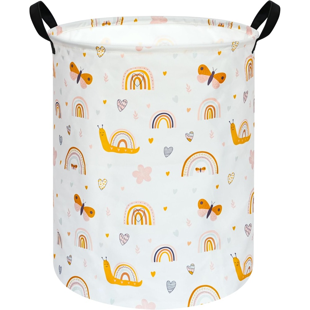 Large Laundry Basket Canvas St - Baby Nursery Laundry Hamper recension och pris