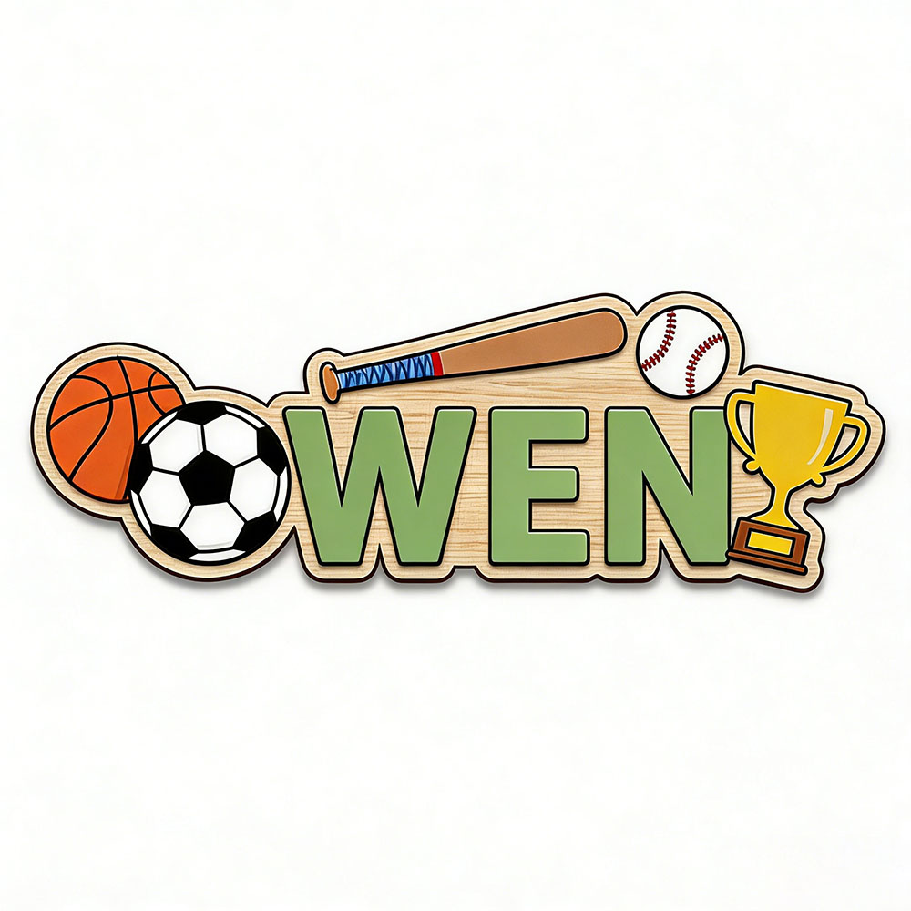 Custom Basketball Soccer Baseb - Baby Nursery Themes recension och pris