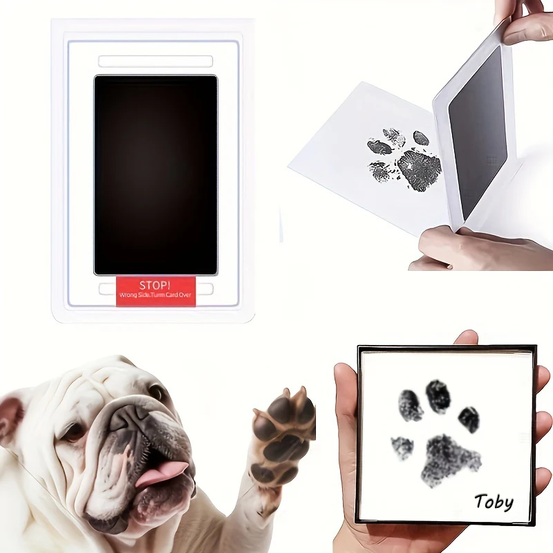 DIY Hand Footprint Kit Ink Pad - Footprint Ink Kit recension och pris
