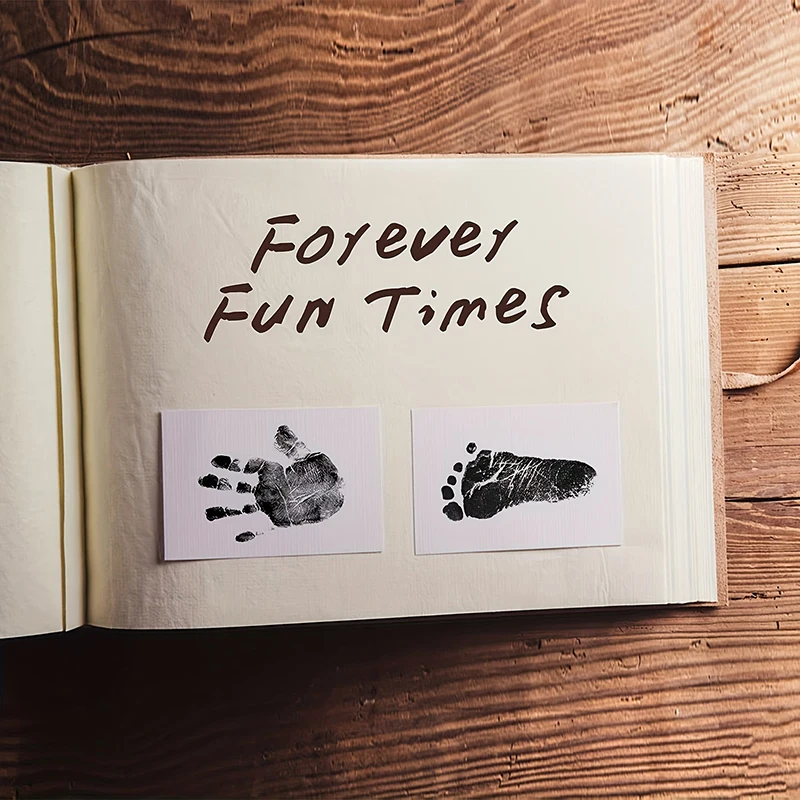 DIY Hand Footprint Kit Ink Pad - Footprint Ink Kit recension och pris