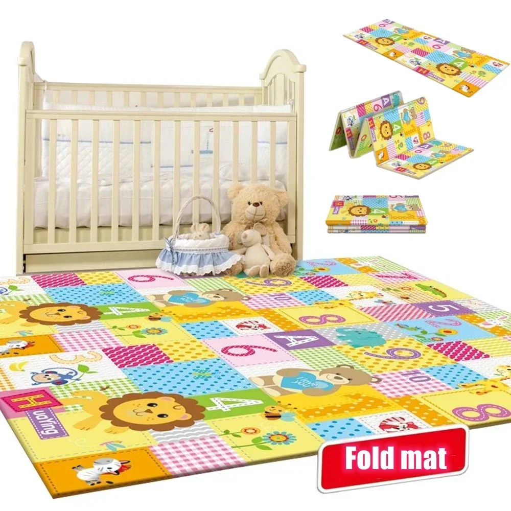Non-Toxic Foldable Baby Play M - Baby Nursery Mat recension och pris