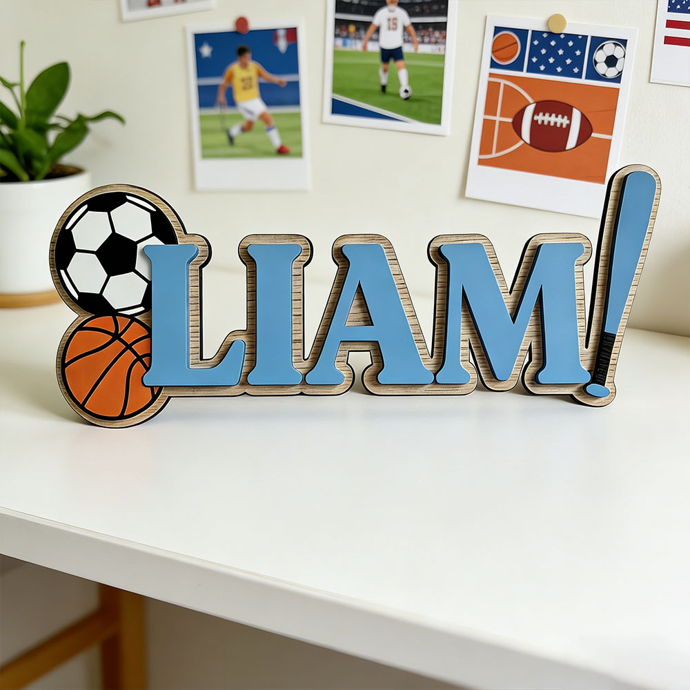 Custom Soccer Basketball Baseb - Baby Nursery Themes Boy recension och pris