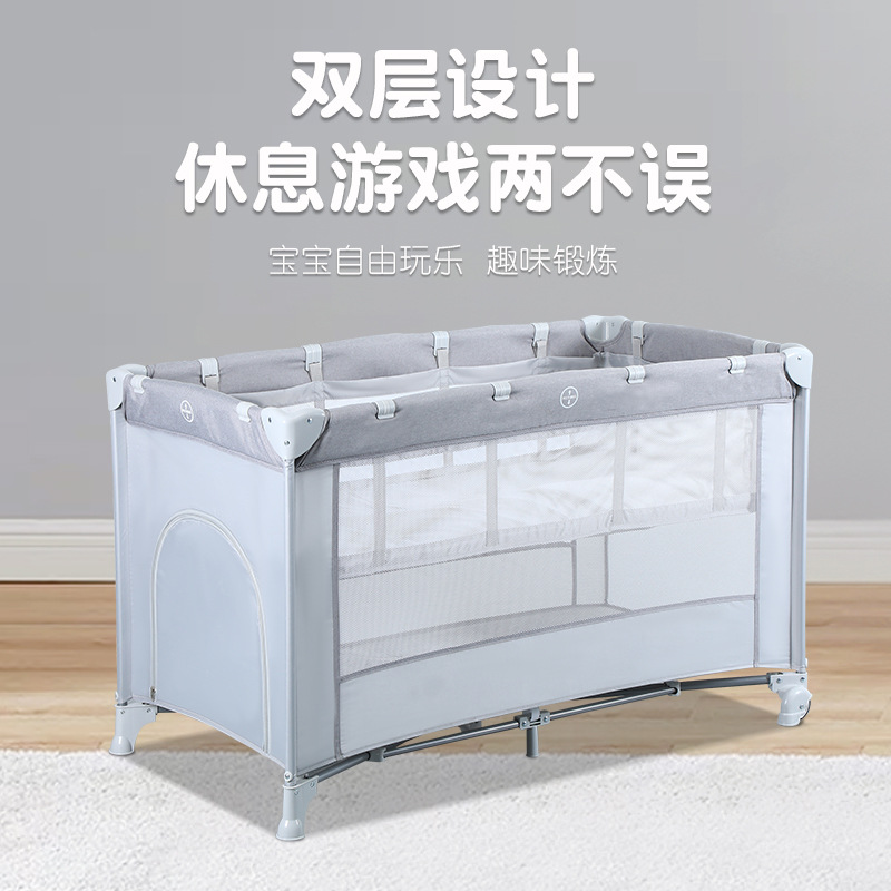 Foldable Crib Multifunctional  - Baby Nursery Unisex recension och pris
