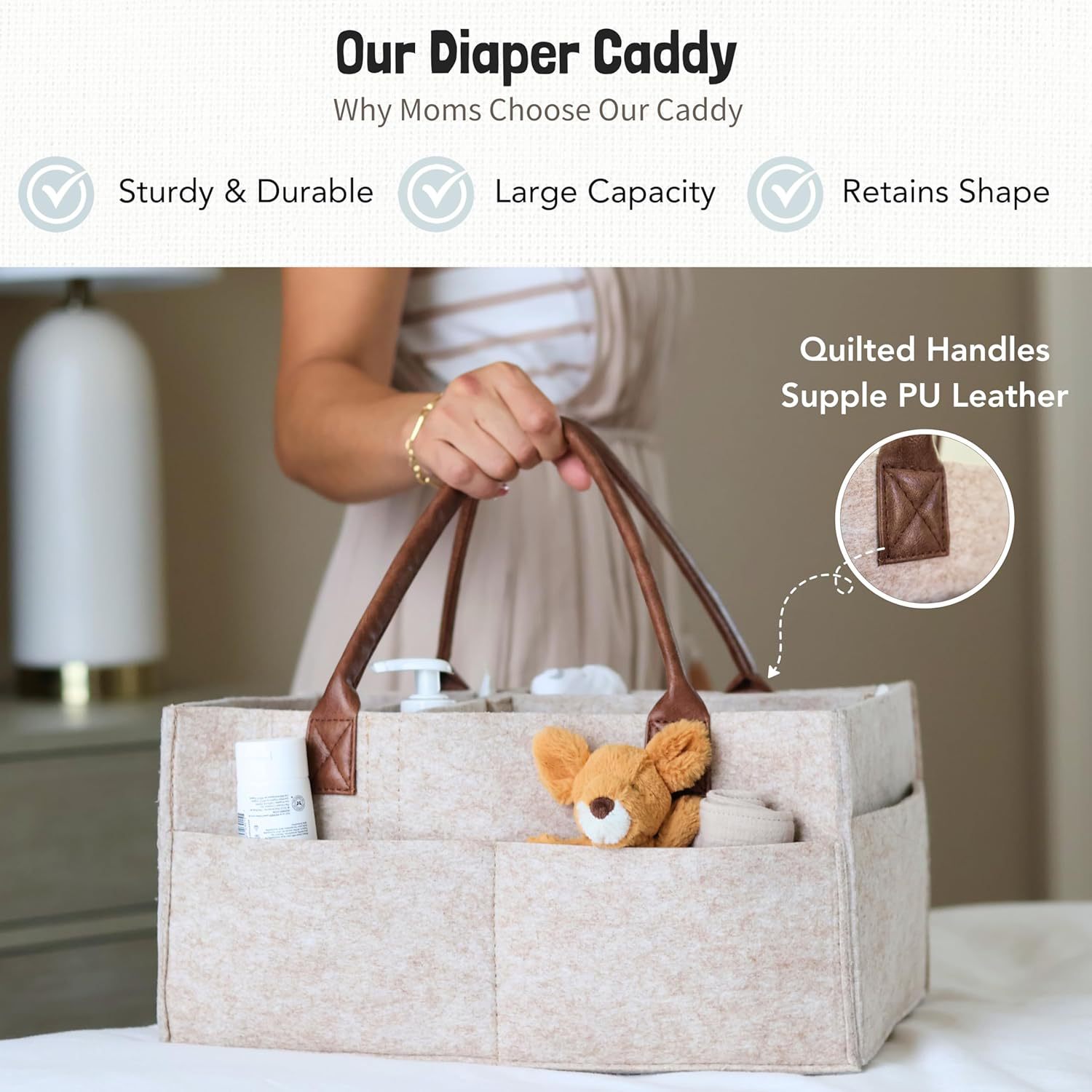 Baby Felt Storage Nursery Orga - Baby Nursery Unisex recension och pris