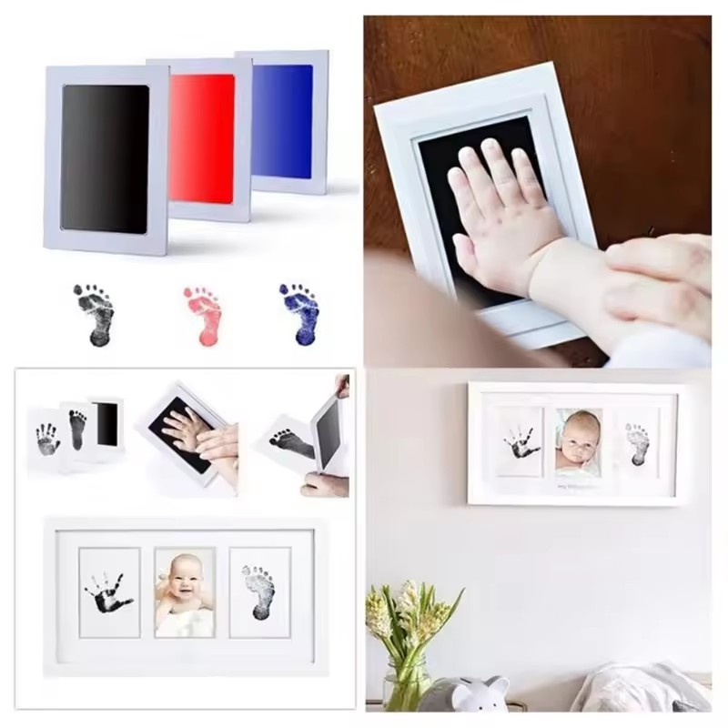 Baby Handprint Footprints Ink  - Footprint Ink Kit recension och pris