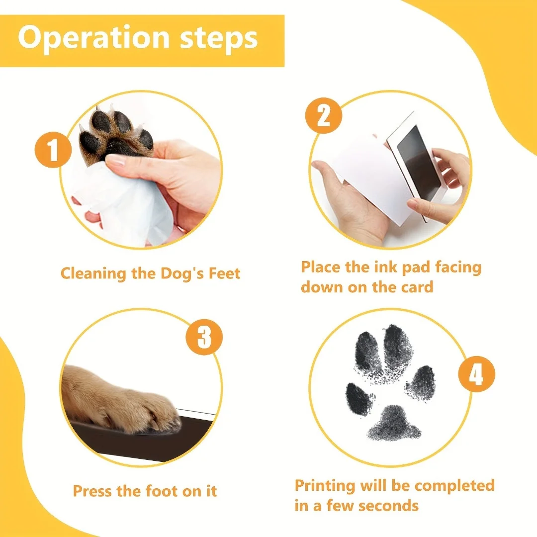 Baby Handprint Footprints Ink  - Footprint Ink Kit recension och pris