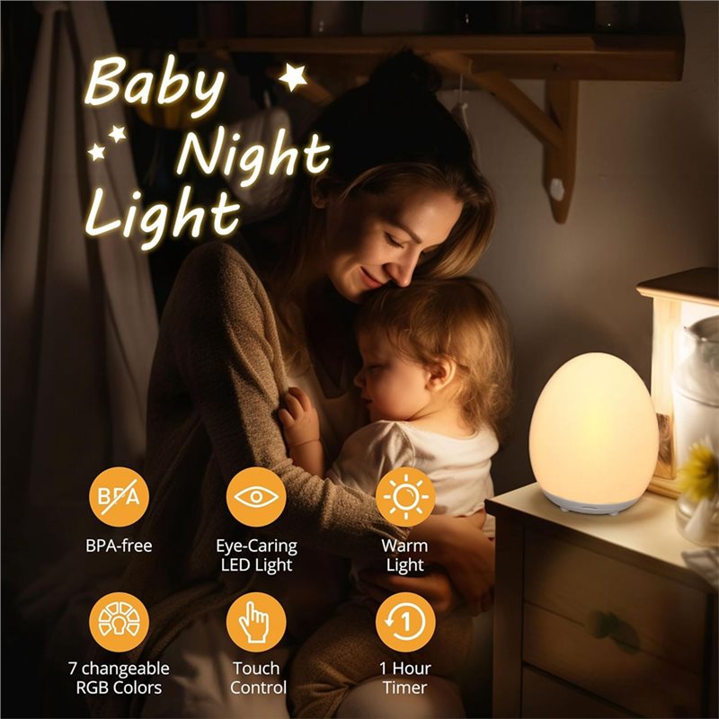 ABAE-Eye-Caring Baby Night Lig - Baby Nursery Hours recension och pris