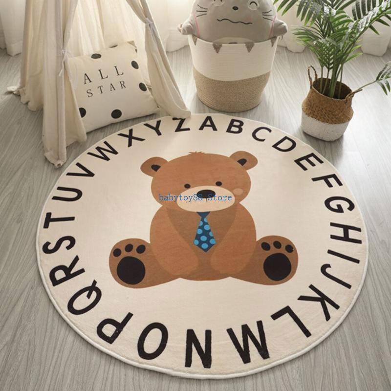 Y4UD Cartoon Animal Print Baby - Baby Nursery Mat recension och pris