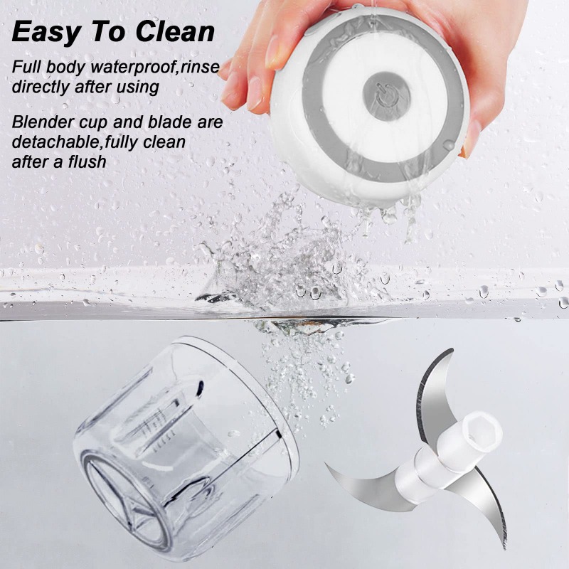 250ML Electric Garlic Grinder  - Baby Food Processor recension och pris