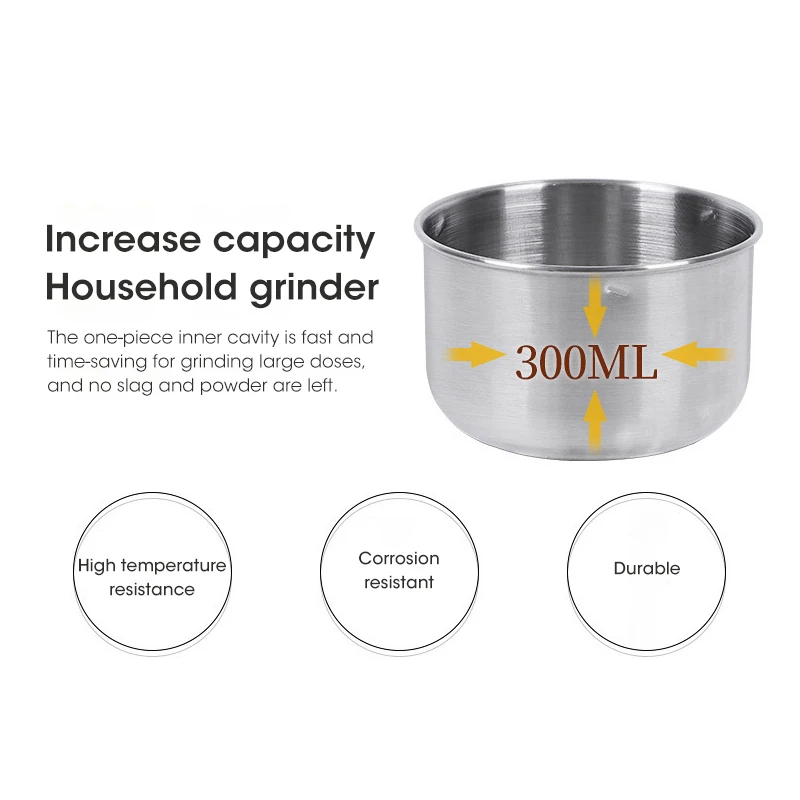 Mini Electric Grinder 300ml Ul - Baby Food Processor recension och pris