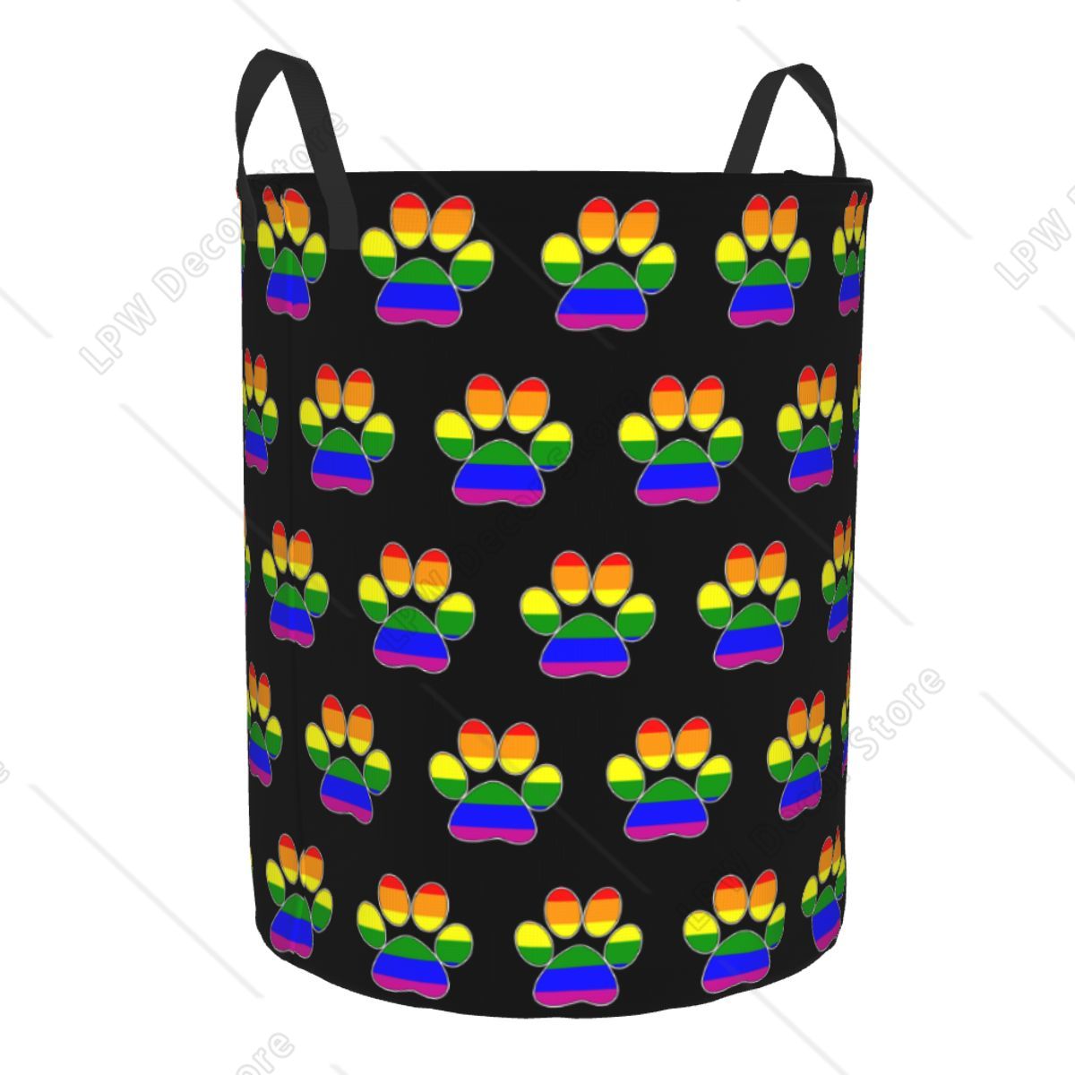 Custom LGBT Pride Gay Paw Laun - Baby Nursery Laundry Hamper recension och pris