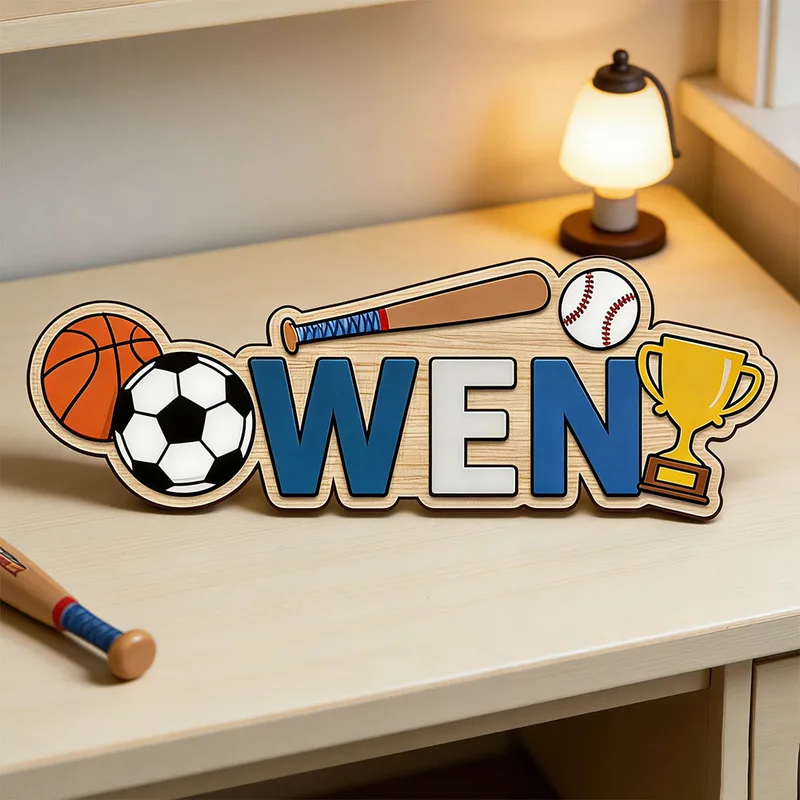Sports Ball Trophy Themed Cust - Baby Nursery Themes Boy recension och pris