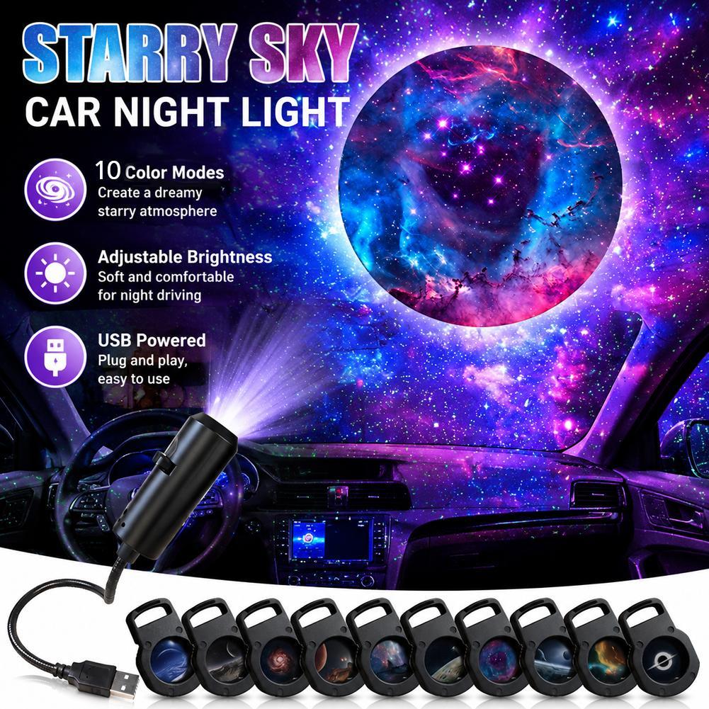 10‑in‑1 Galaxy Star Projector  - Night Light Projector Stars recension och pris