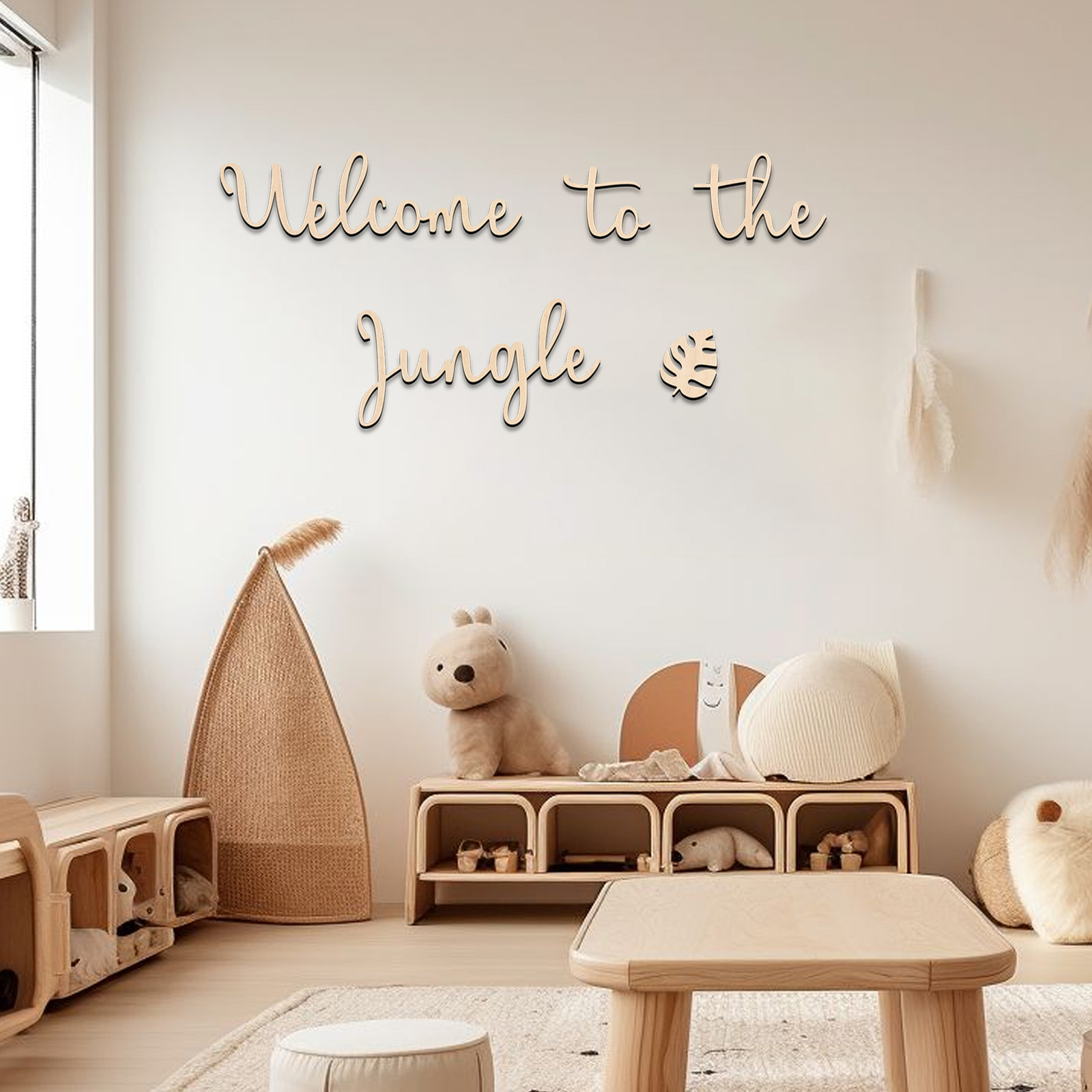 Welcome to the Jungle Wooden S - Baby Nursery Home recension och pris