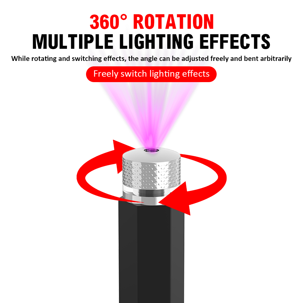 USB Car Roof Projector LED Sta - Night Light Projector Stars recension och pris