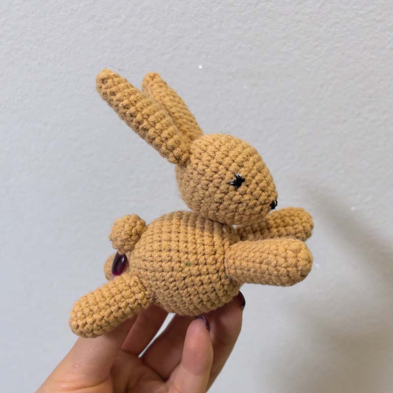 1Pcs Adorable Crochet Rabbit D - Baby Nursery Home recension och pris