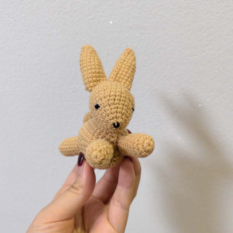 1Pcs Adorable Crochet Rabbit D - Baby Nursery Home recension och pris