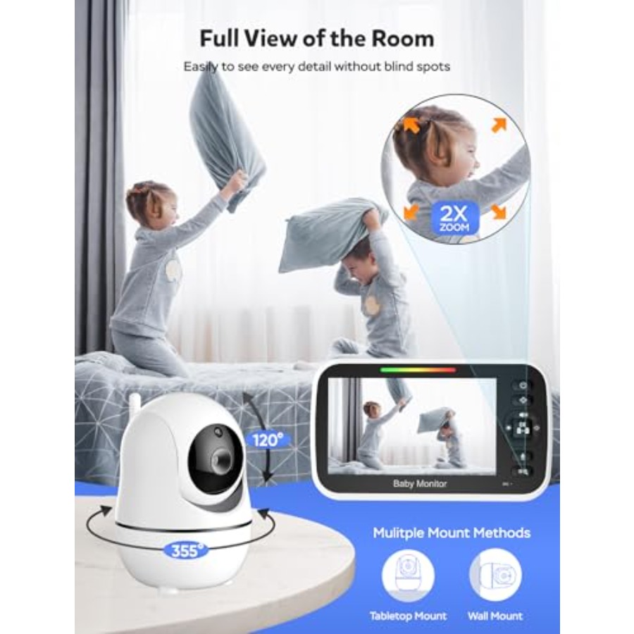Baby monitor for nursery use,  - Baby Nursery Hours recension och pris