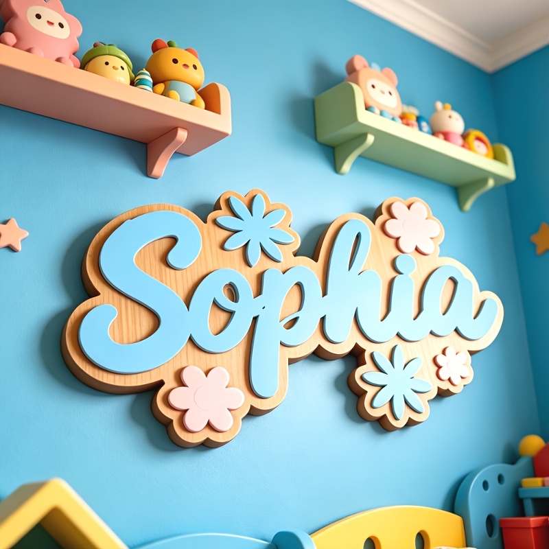 Personalized Floral Themed Nam - Baby Nursery Themes recension och pris