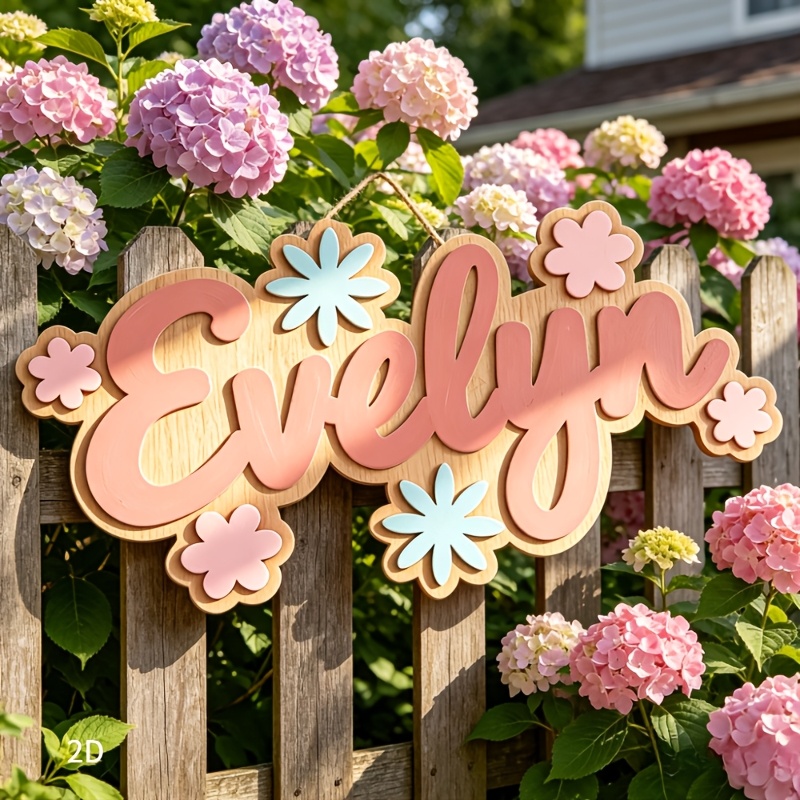 Personalized Floral Themed Nam - Baby Nursery Themes recension och pris