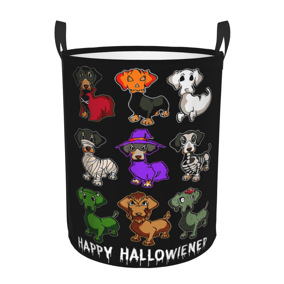 Happy Hallowiener Funny Dachsh - Baby Nursery Laundry Hamper recension och pris