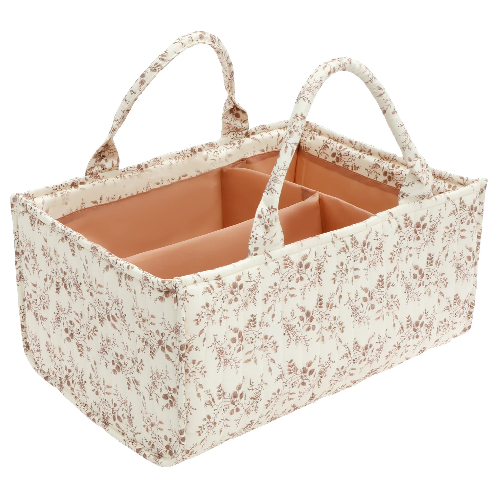 Floral Diaper Caddy Organizer  - Baby Nursery Organiser recension och pris