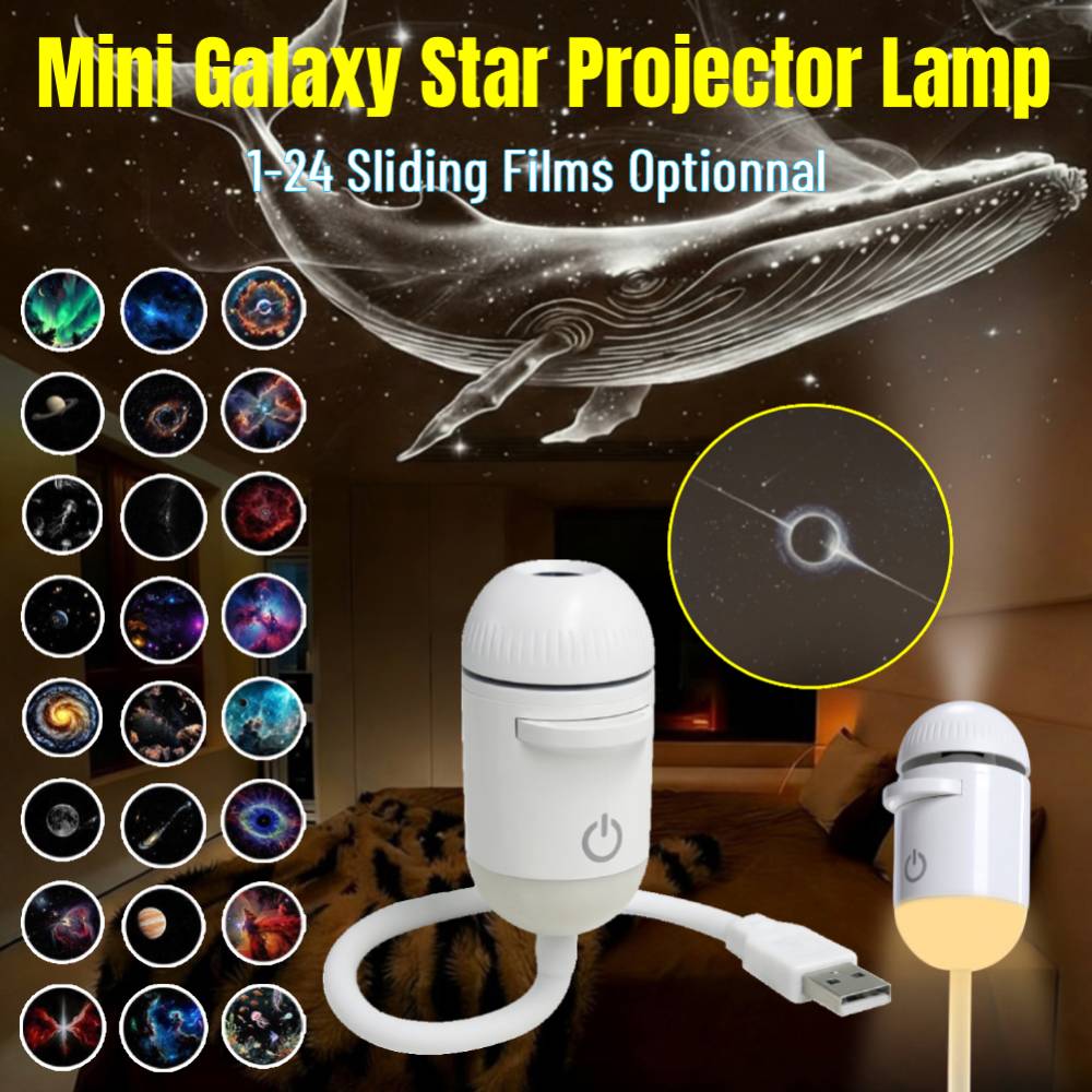Galaxy Starry Sky Night Light  - Night Light Projector Stars recension och pris