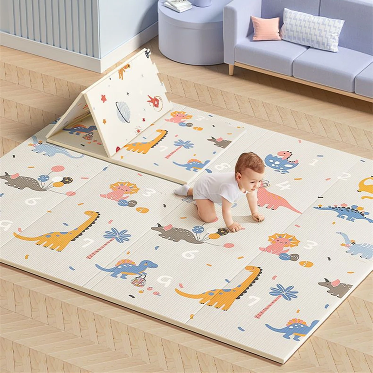 Foldable Non-Toxic Children's  - Baby Nursery Mat recension och pris
