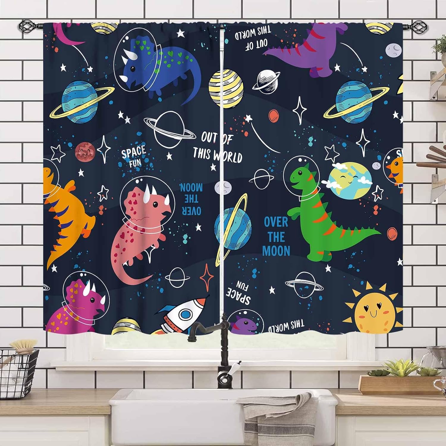 Dinosaur Curtains for Kids Roo - Baby Nursery Themes Boy recension och pris
