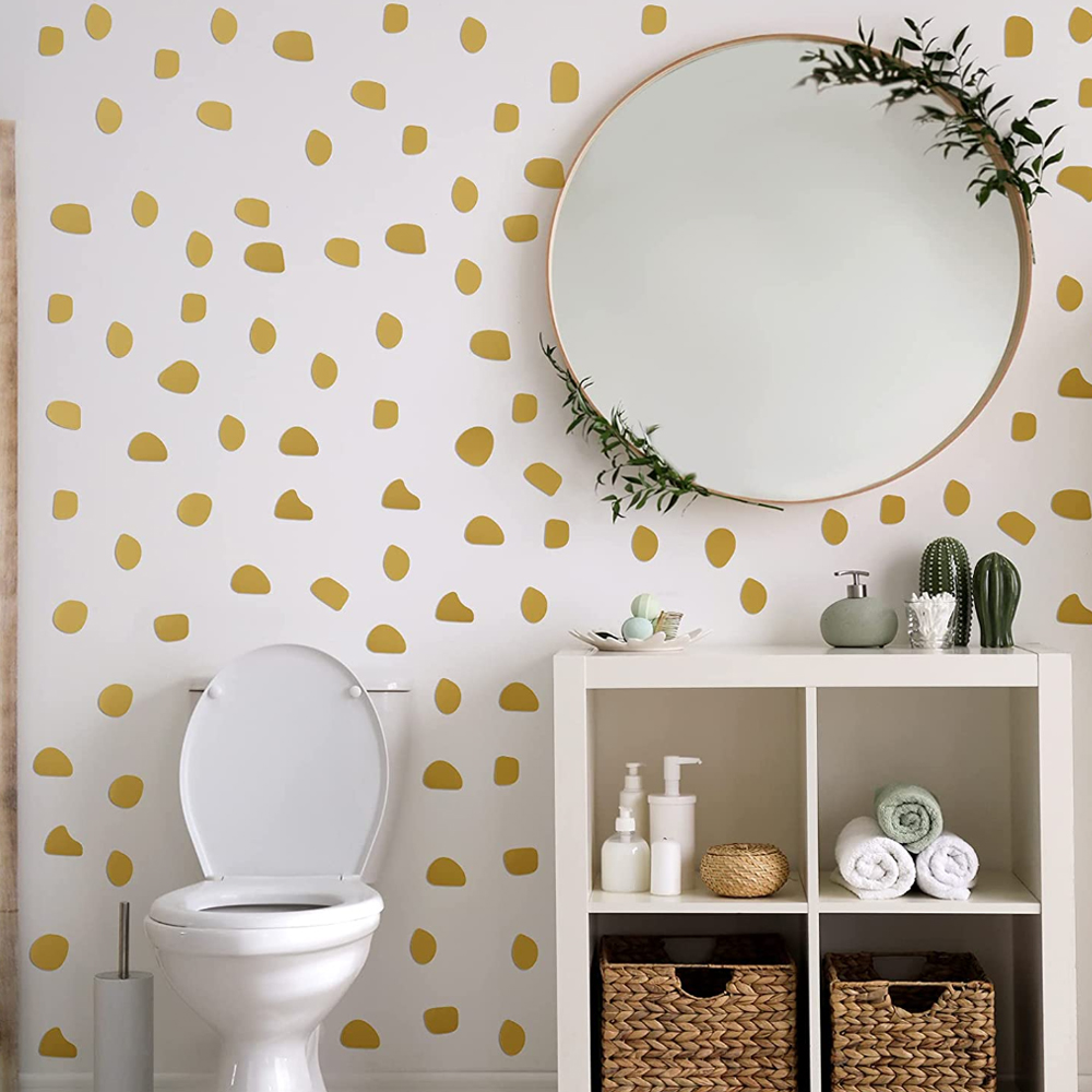 96Pcs/set Cute  Irregular Dots - Baby Nursery Vinyl Wall Stickers recension och pris