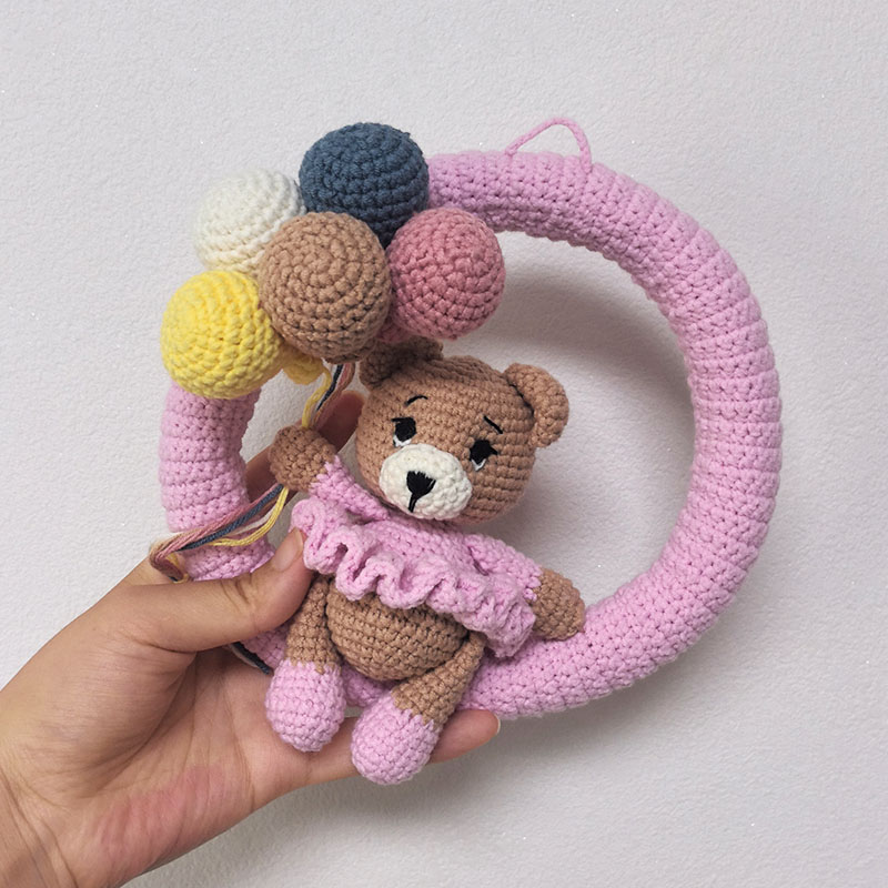 Personalized Crochet Name Wrea - Baby Nursery Unisex recension och pris